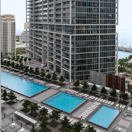 Wonderful 2 Bedroom Apt With Ocean Views At Icon Brickell Miami Bagian luar foto
