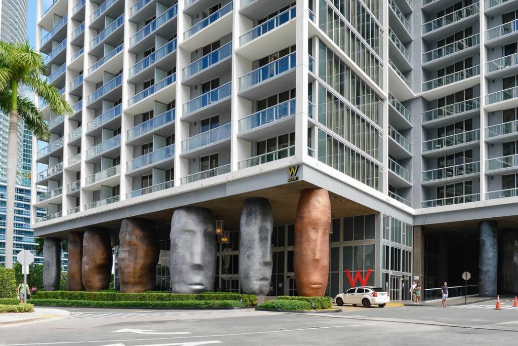 Wonderful 2 Bedroom Apt With Ocean Views At Icon Brickell Miami Bagian luar foto