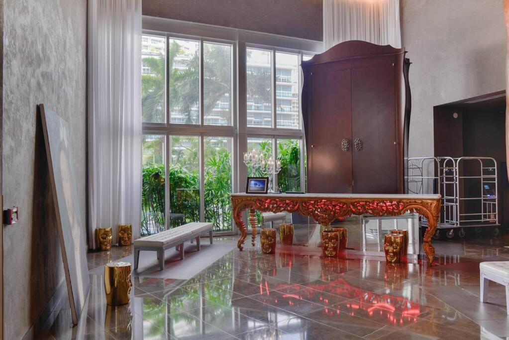 Wonderful 2 Bedroom Apt With Ocean Views At Icon Brickell Miami Bagian luar foto